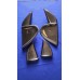 NEW CARBON FIBER DOOR CORNER COVERS NEW CARBON FIBER DOOR CORNER COVERS