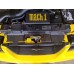 NEW CARBON FIBER FRONT GRILLE COVER FOR 99-04 MUSTANG