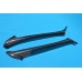 CARBON FIBER A PILLAR COVERS FIT 99-04 MUSTANG COUPE