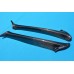 CARBON FIBER A PILLAR COVERS FIT 99-04 MUSTANG COUPE